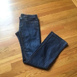 AG Adriano Goldschmied Dark Wash The Kiss Straight